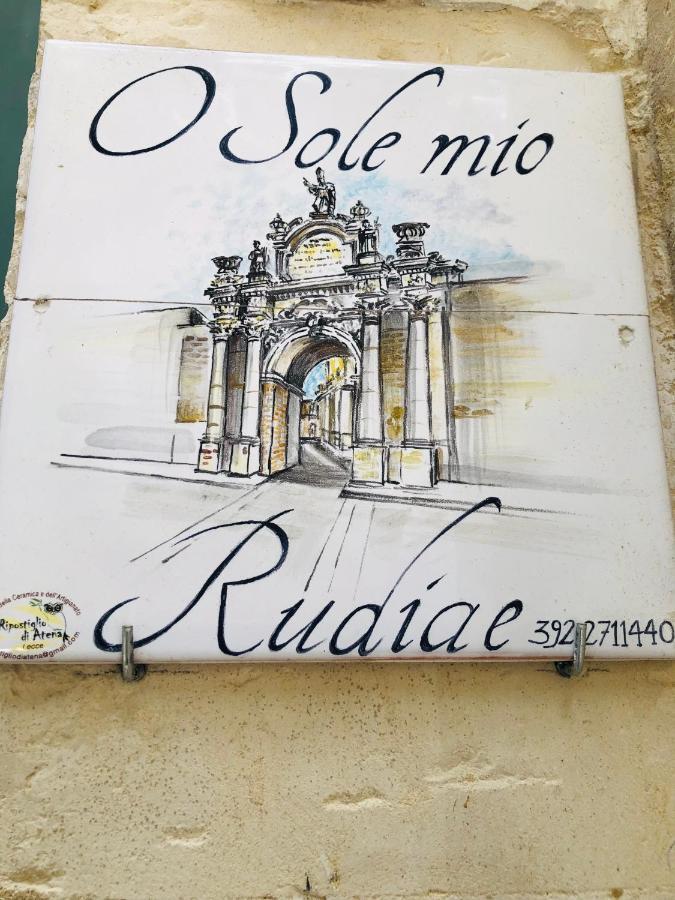 O' Sole Mio Rudiae Rooms Lecce Exterior photo